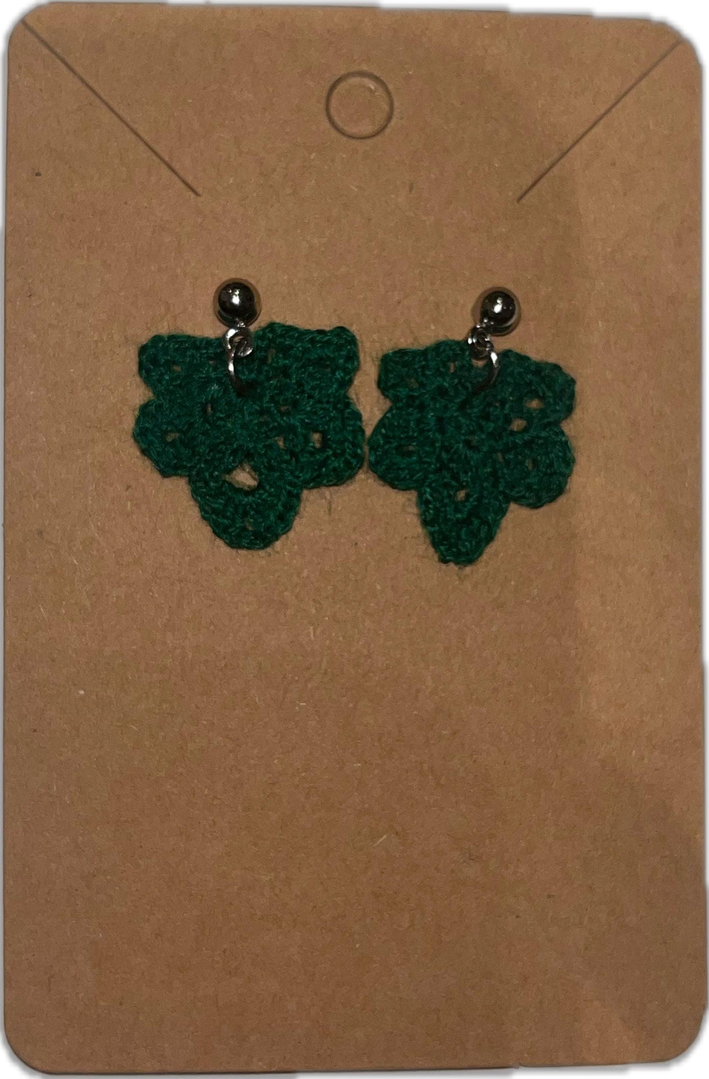 Micro Crochet Ivy Earrings