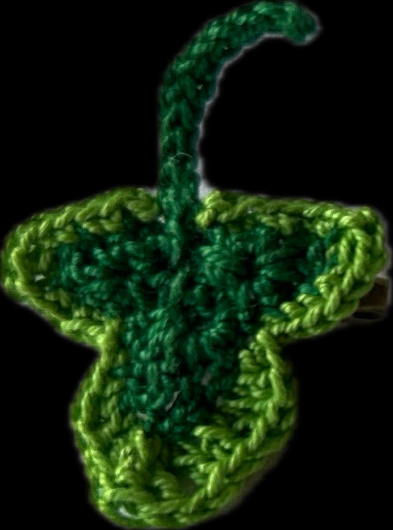 Micro Crochet Ivy Pin
