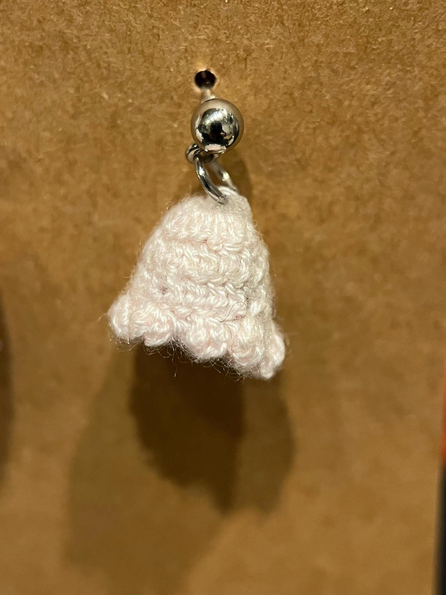 Micro Crochet Lily of the Valley Earrings