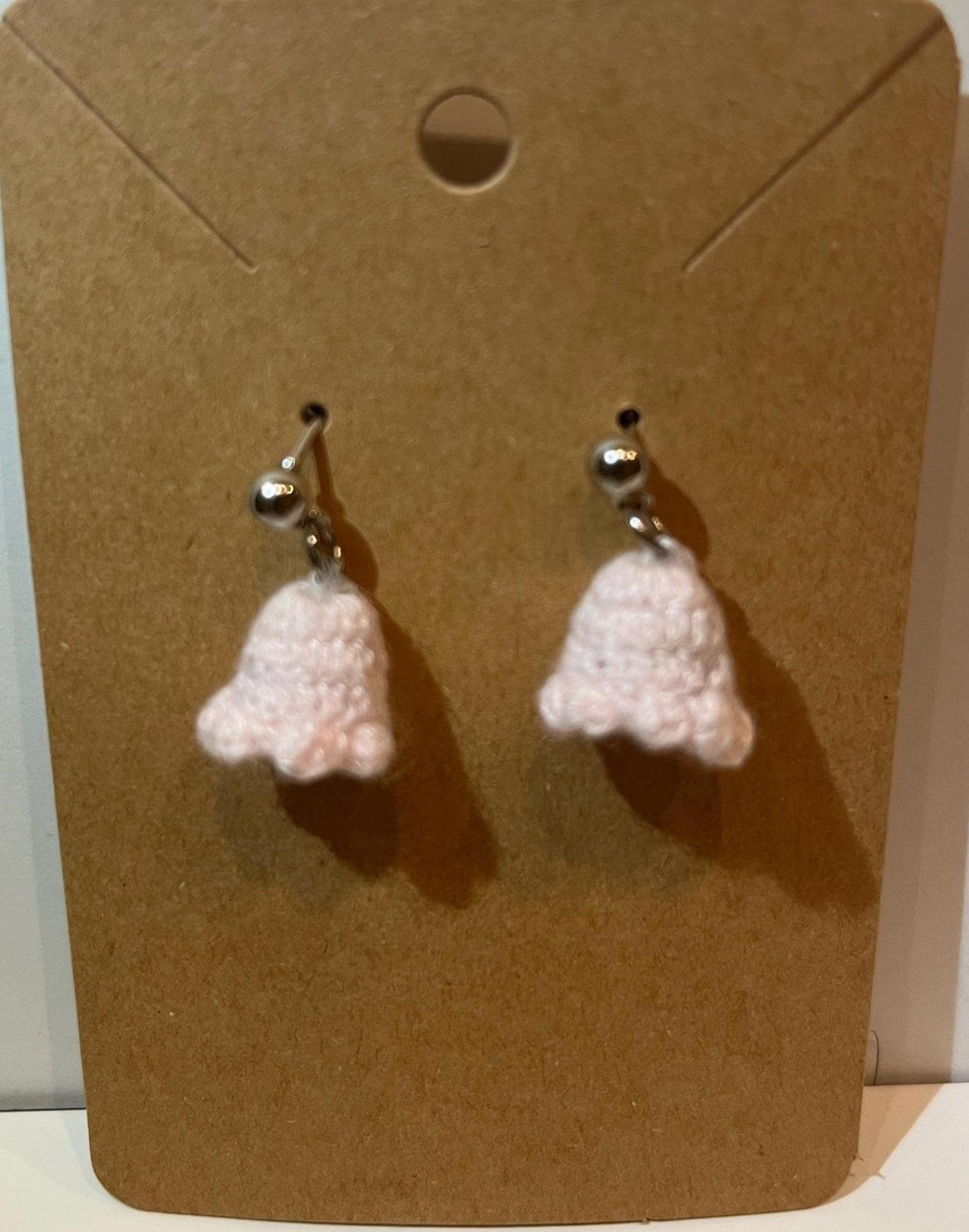 Micro Crochet Lily of the Valley Earrings