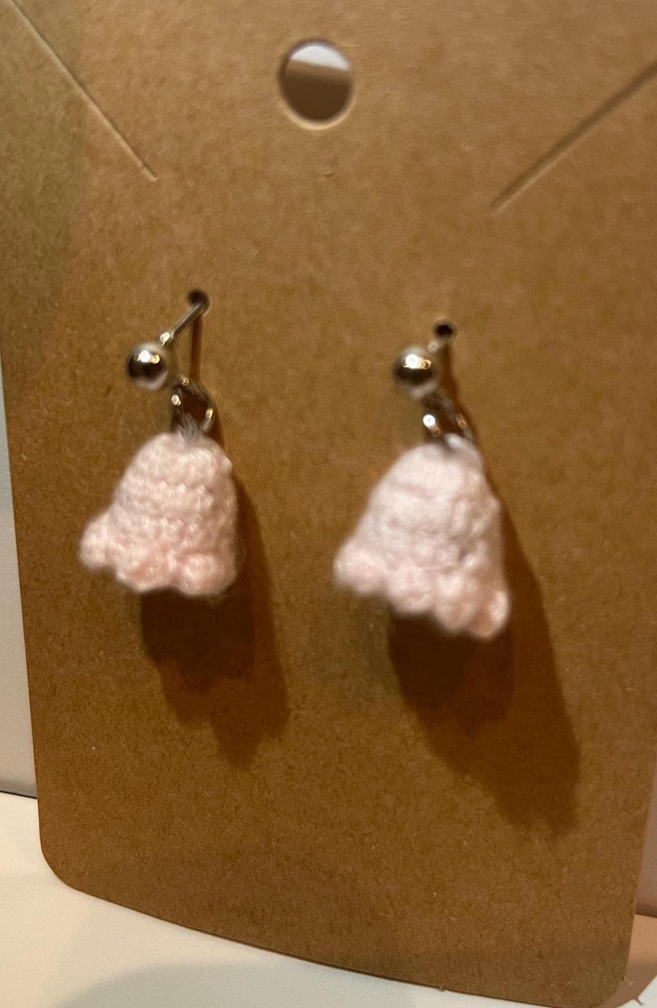 Micro Crochet Lily of the Valley Earrings