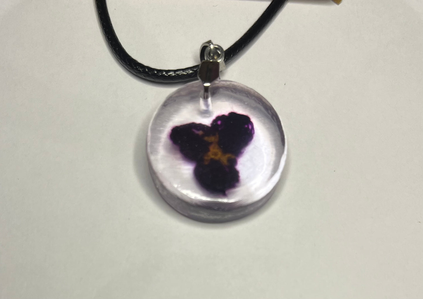 Micro Crochet Tradescantia Necklace