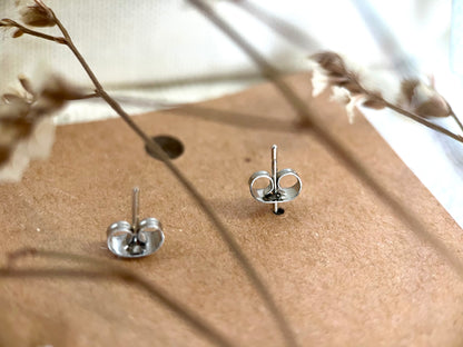 Micro Crochet Winter Flower Earrings