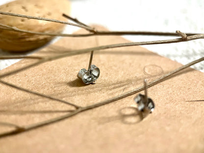 Pumpkin Microcrochet earrings