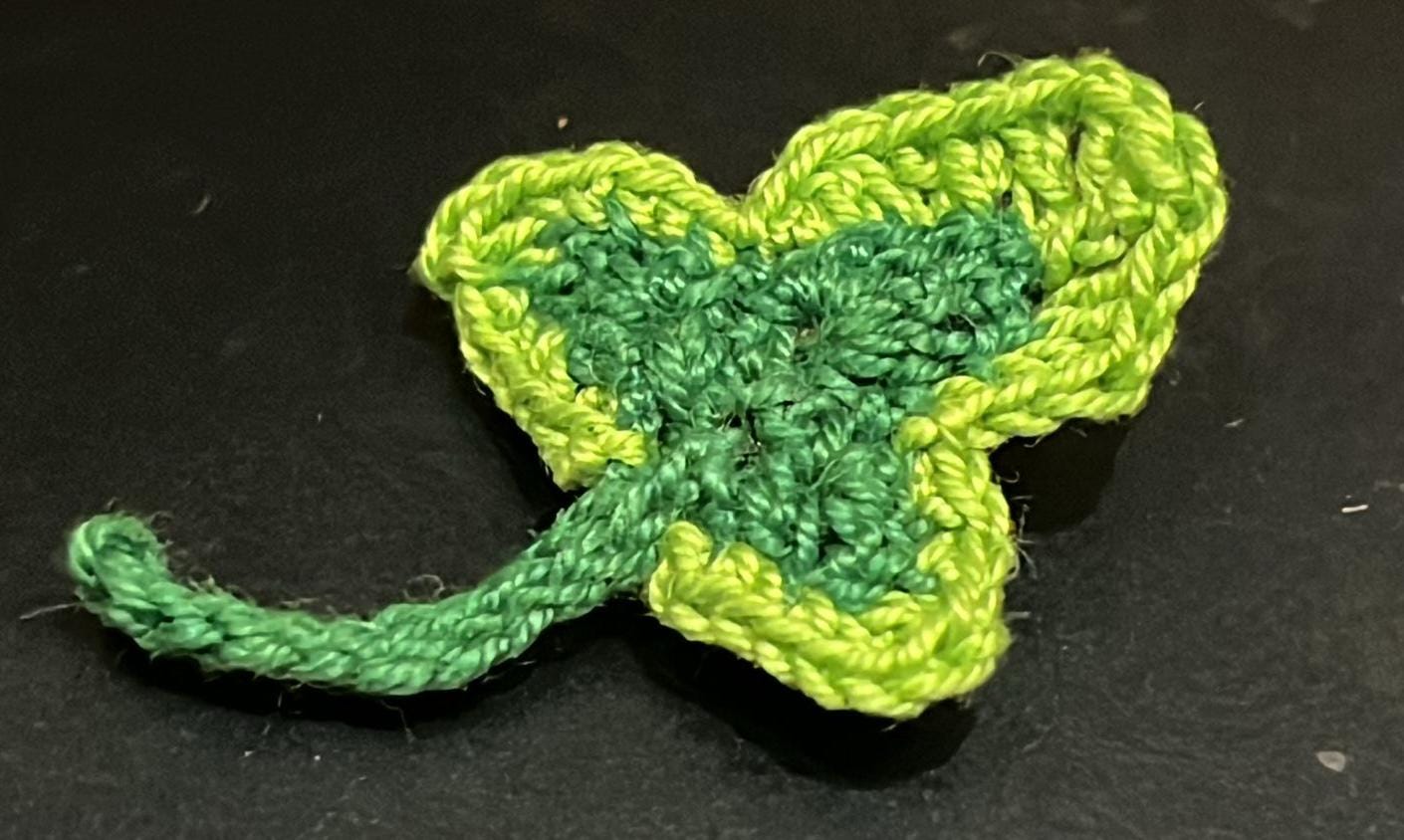 Micro Crochet Ivy Pin